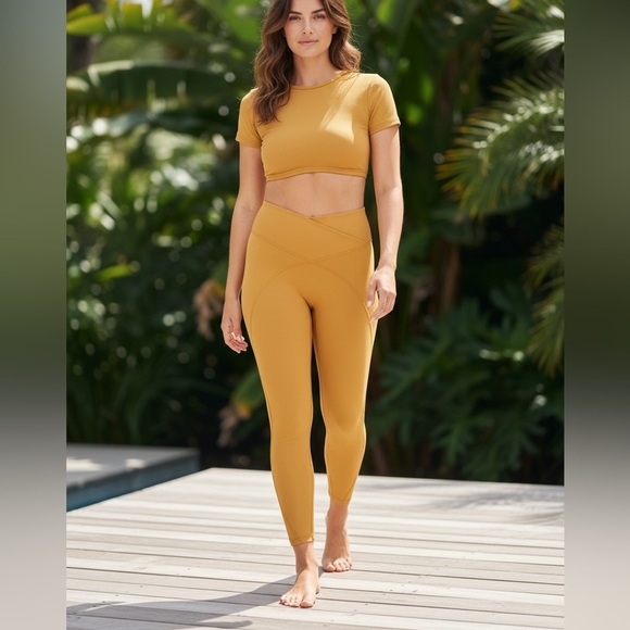 Aerie OFFLINE Goals High Waisted Ribbed Legging XS - Picture 1 of 12